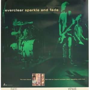  Everclear Sparkle and Fade Promo Poster 25x28