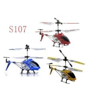   Syma S107 Mini 3ch Rc Remote Controlled Helicopter Toys & Games