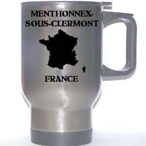  France   MENTHONNEX SOUS CLERMONT Stainless Steel Mug 