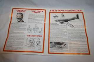A69 CONTINENTAL AIR InterLines News Pamphlet Oct 1978  