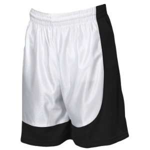Dazzle Cloth 7 Inseam Swoosh Basketball Shorts 54 WHITE/BLACK YOUTH 