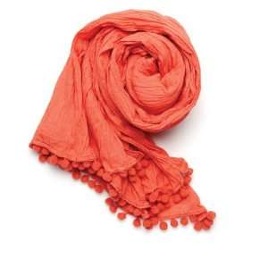 Lindsay Phillips Miramar Coral   Scarf * Sandal Switches  