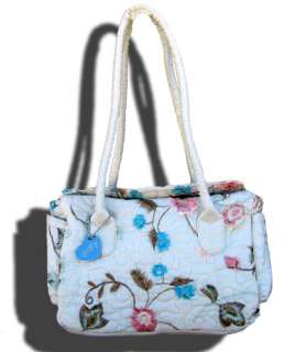 NEW Donna Sharp Blush Suzette Mini Connie Quilted Bag  
