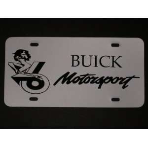  Buick Motorsports Vanity License Plate #2 Automotive