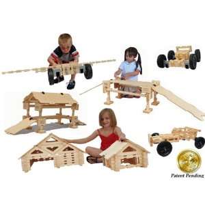  King Block Building Set Timberworks Toys Toys & Games