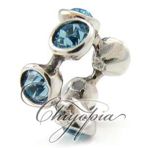 com March Swarovski Chiyopia Pandora Chamilia Troll Compatible Beads 