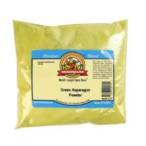 Green Asparagus Powder   Bulk, 16 oz  Grocery & Gourmet 