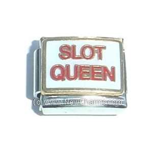  Slot Queen Italian Charm Bracelet Jewelry Link Jewelry
