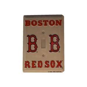  2 Boston Red Sox Light Switch Plates