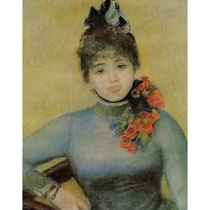   24x36 Inch, painting name Madame Severine, by Renoir PierreAuguste
