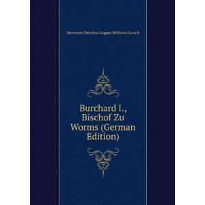 Burchard I., Bischof Zu Worms (German Edition) Hermann Christian 