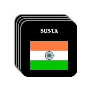  India   SUSTA Set of 4 Mini Mousepad Coasters 
