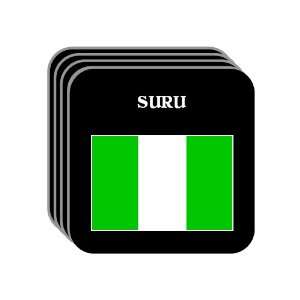  Nigeria   SURU Set of 4 Mini Mousepad Coasters 