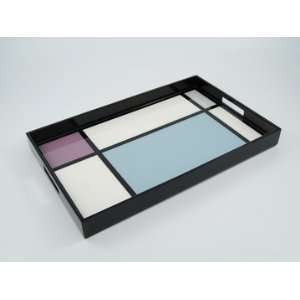  22 Pastel Mondrian Serving Tray