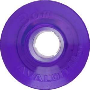  3dm Cambria 62mm 84a Clear.purple Clear Skate Wheels 