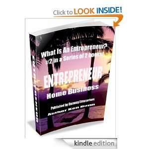 ENTREPRENEUR (Entrepreneur Home Business   #2 in a Series of 2 books 