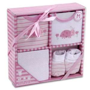  Baby Gift Set 4 Piece Lady Bug Case Pack 12 Baby