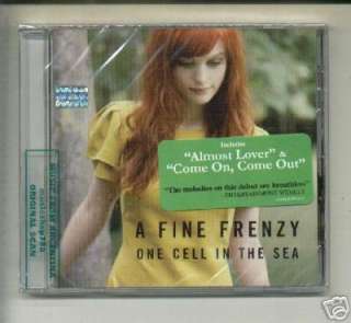 FINE FRENZY, ONE CELL IN THE SEA. FACTORY SEALED CD. In English.