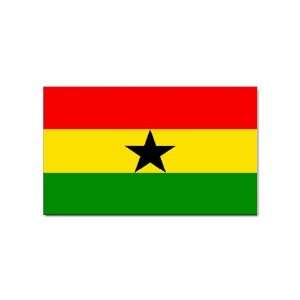  Ghana Flag Rectangular Magnet