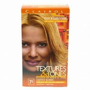 Clairol Text & Tone #7G Lightest Blonde Kit Beauty