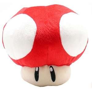  Super Mario Brothers Red Mushroom 8 inch Plush Office 