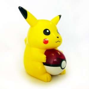  Pokemon Pikachu 5 inch Plastic Coin Bank Figure Toys 