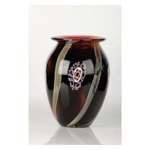  C25 Hand Blown Art Glass Vase