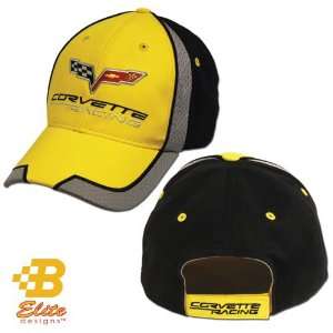  B Elite Designs BDCREH914 C6R Black Yellow Corvette Racing 