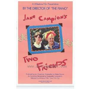 Two Friends Movie Poster (11 x 17 Inches   28cm x 44cm) (1986) Style A 