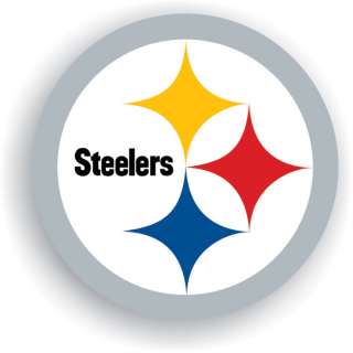 Pittsburgh Steelers Helmet Logo 12 Vinyl Car Magnet  