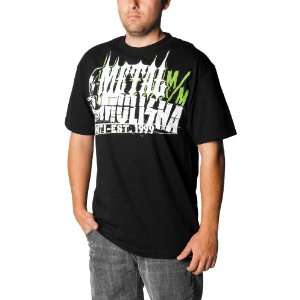  MSR Composite Metal Mulisha T Shirt, Black/Green, Size Lg 