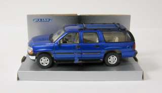 2001 Chevrolet Suburban Diecast Model Car   Truck  124 Scale   Welly 