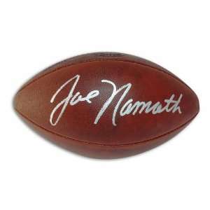 Joe Namath Official Duke NFL Football Autographed   Autographed 