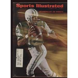   Magazine Joe Namath Cover EX+   NFL Magazines