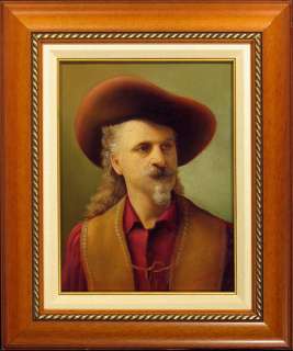 Gerardo Caballero Buffalo Bill Original Oil Painting on Canvas, MAKE 