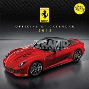  Ferrari Official GT Calendar 2012
