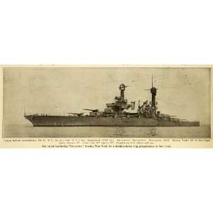 com 1920 Print Tennessee Battleship New York Power Electric drive Gun 
