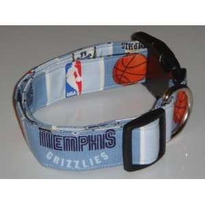  NBA Memphis Grizzlies Basketball Dog Collar Dark Blue X 