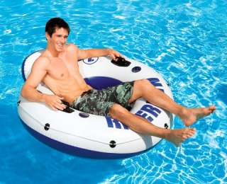 12) INTEX River Run I Inflatable Floating Raft Tubes  
