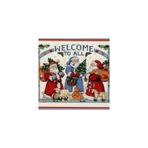 Dimensions Christmas Welcome Counted Cross Stitch Kit 