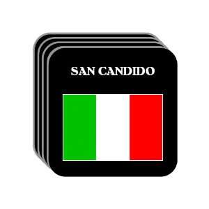  Italy   SAN CANDIDO Set of 4 Mini Mousepad Coasters 