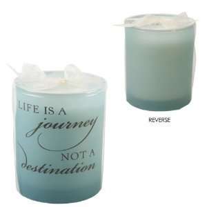   Sentiment Candle in Glass Votive   8oz   French Vanilla Home