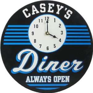  Personalized Diner Clock Sign