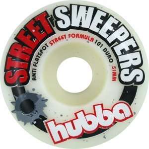  Hubba Street Sweepers 51mm Skateboard Wheels (Set of 4 