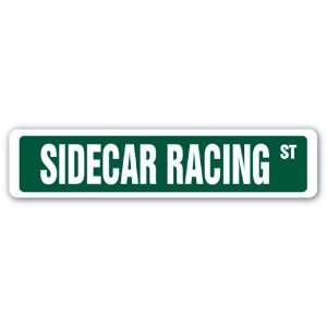  SIDECAR RACING Street Sign race racer side car supplies 
