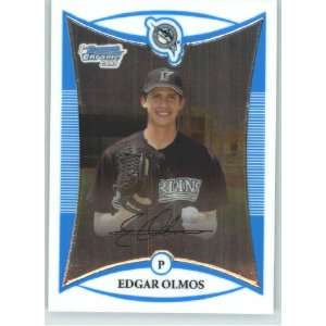  2008 Bowman Chrome Draft Prospects #BDPP45 Edgar Olmos DP 