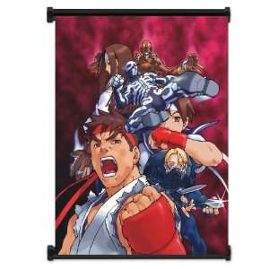  Street Fighter EX Game Fabric Wall Scroll Poster (16 x 20 