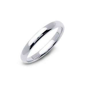   CLASSIC STAINLESS STEEL Wedding Band or Promise Ring ~ Sz 7 Jewelry