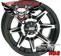 26 ITP Mud Lite XTR Tires On 12 SS/STI Wheels Kit ATV Honda/Yamaha 