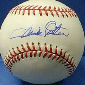  Claude Osteen Autographed Baseball